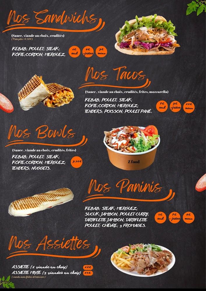 Z FOOD KEBAB - Menu Image 3